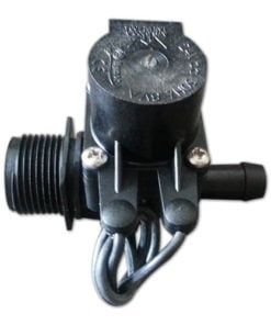 Micro Irrigation Solenoid Valve 24VAC - 3/4" Male Inlet - 13mm Straight Barb Outlet - 20LPM