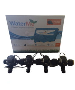 WaterMe Irrigation Controller + Qty 4 x 3/4" Irrigation Manifold Assembly x 19mm Barb Outlet( 2-way) - 50LPM
