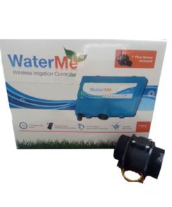 WaterMe-Wireless Irrigation Controller + Qty 1 x 2" Flow Sensor