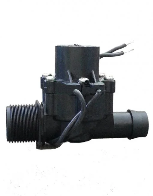 Irrigation Solenoid Valve 24VAC - 3/4" Male Inlet - 19mm Barb Outlet - 50 LPM (High Flow)