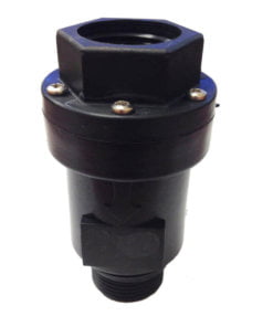 Dual Check Valve - 1" Female Inlet x 1" Male Outlet