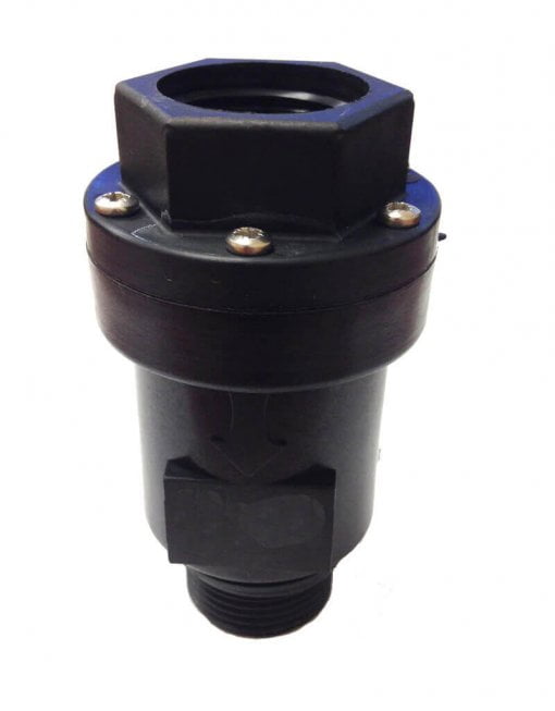 Dual Check Valve - 1" Female Inlet x 1" Male Outlet