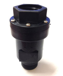 Dual Check Valve - 3/4" Female Inlet x 1" Male Outlet