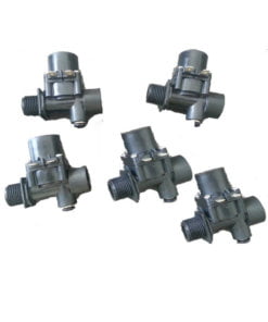 Qty 5 x OEM BONAIRE SOLENOID VALVE 24Vac 1/2" WITH 6mm Bleed Fitting - TO SUIT PART# 6051636SP
