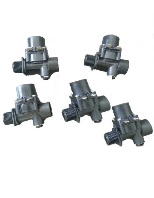 Qty 5 x OEM BONAIRE SOLENOID VALVE 24Vac 1/2" WITH 6mm Bleed Fitting - TO SUIT PART# 6051636SP