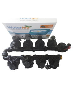 WaterMe Irrigation Controller + 1" Irrigation Manifold Assembly (8 x 1" Manifold +1 x 1" Inline Solenoid) - 100LPM