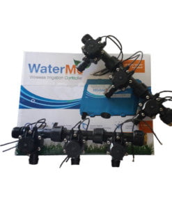 WaterMe Irrigation Controller + Qty 6 x 3/4" Irrigation Manifold Assembly x 19mm Barb Outlet( 2-way) - 50LPM