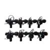 Irrigation Manifold Assembly (8 x Manifold - 2-way 3/4" 24VAC Inlet - 19mm Barb Outlet 50LPM)