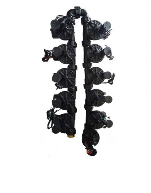 Irrigation Manifold Assembly (10 x Manifold +1 x Inline Solenoid)