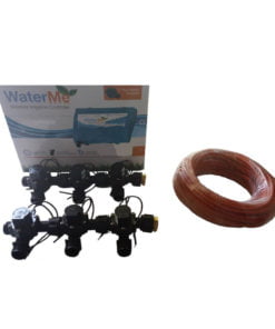 WaterMe Combo - WiFi Controller & 4 Zone 3/4" Irrigation Manifold Valves with 7 core Wire
