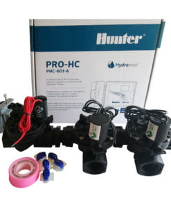 Hunter 6 Station Pro-HC WiFi Irrigation*Outdoor*3x 25mm Solenoids,FreeRainSensor