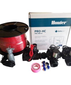 Hunter 6 Station Pro-HC WiFi Irrigation*Outdoor* 3 x 25mm Solenoids,Rain Sensor,Wire