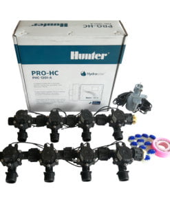Hunter 12 Station Pro-HC WiFi Irrigation*Outdoor*8x 3/4" Solenoid,Free Rain Sensor