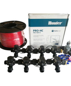 Hunter 12 Station Pro-HC WiFi Irrigation*Outdoor* 8 x 3/4" Solenoid,Wire,Sensor