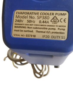 Super Pump SP2380 Pump to Suit CoolBreeze Evaporative Cooler replaces SP2127