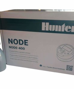 Hunter NODE 400 - 9V Battery Irrigation Controller-Four Station-Free Rain sensor