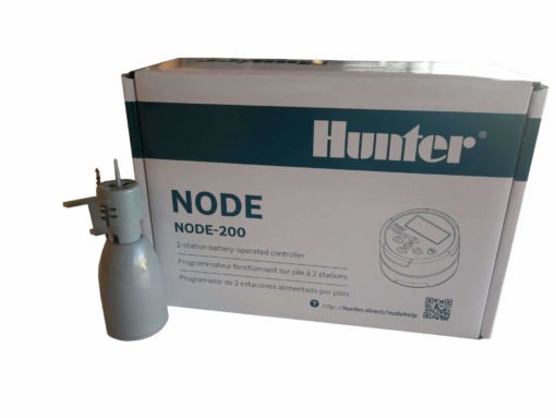 Hunter NODE 200 - 9V Battery Irrigation Controller-Two Station - Free Rain sensor
