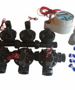 Hunter NODE 600 Kit - Solenoids,3M Connectors,Rain Sensor, 9V Battery Operated