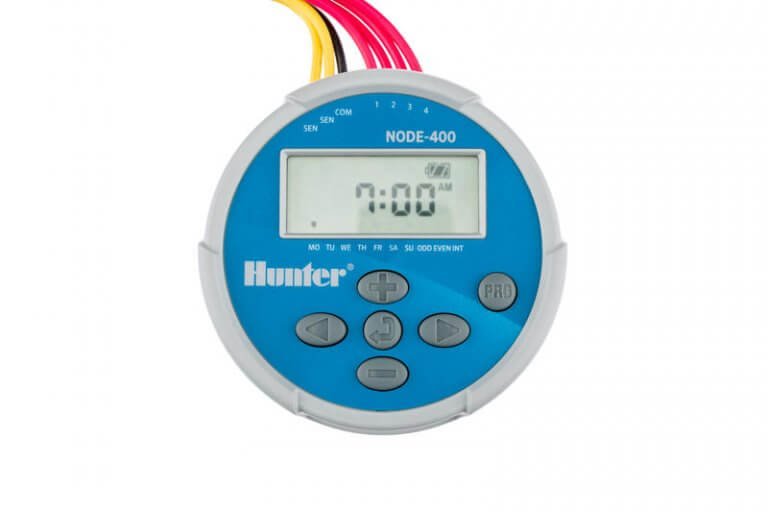 Hunter NODE 400 - 9V Battery Irrigation Controller-Four Station-Free