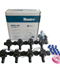 Hunter 12 Station Pro-HC WiFi Irrigation*Outdoor*8x 19mm Barb Solenoid,Free Rain Sensor