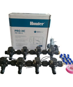 Hunter 12 Station Pro-HC WiFi Irrigation*Outdoor*8x 19mm Barb Solenoid,Free Rain Sensor