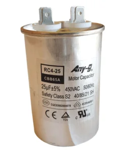 Brivis Evaporative cooler motor capacitor 25uF ( 25mfd) Class S2 450VAC 50/60Hz